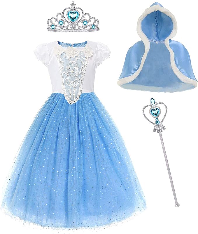 Cinderella Princess Dress Girls