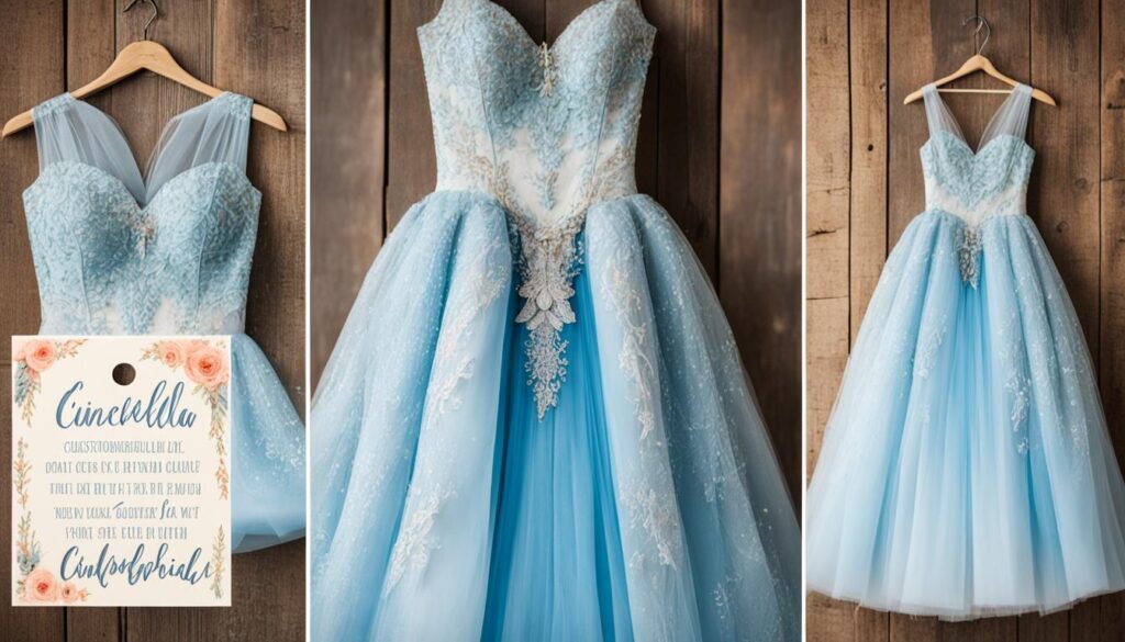 Customizable Cinderella dress on Etsy