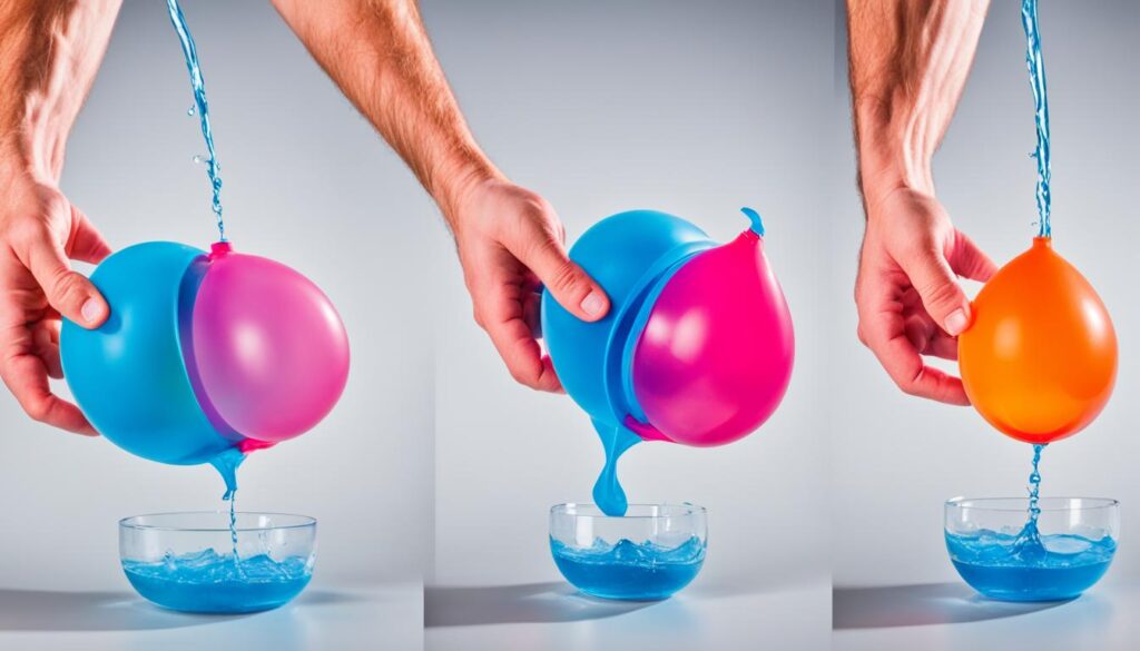 How do reusable water balloons seal?